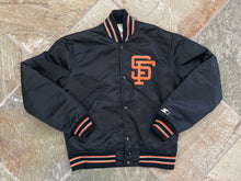 Load image into Gallery viewer, Vintage San Francisco Giants Starter Satin Baseball Jacket, Size Small
