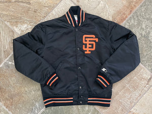 Vintage San Francisco Giants Starter Satin Baseball Jacket, Size Small