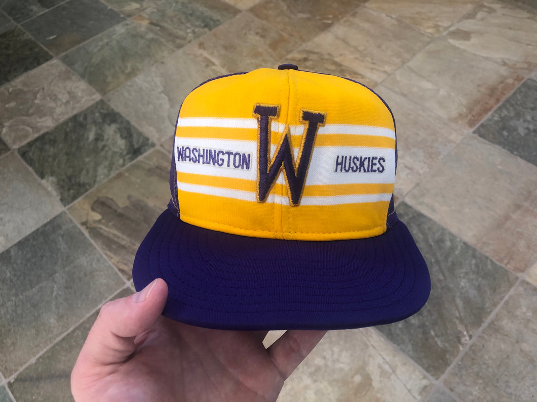 Vintage Washington Huskies AJD Snapback College Hat