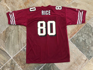 Vintage San Francisco 49ers Jerry Rice Reversible Reebok Football Jersey, Size 52, XXL