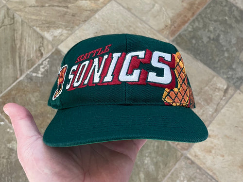 Vintage Seattle SuperSonics Sports Specialties Snapback Basketball Hat