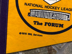 Vintage Los Angeles Kings 1970 NHL Hockey Pennant