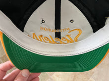 Load image into Gallery viewer, Vintage Pittsburgh Steelers Sports Specialties Script Snapback Football Hat