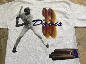 Vintage Los Angeles Dodgers Darryl Strawberry Nike Gray Tag Baseball Shirt, Size Medium