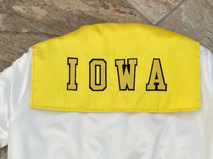 Vintage Iowa Hawkeyes Chalk Line Satin College Jacket, Size 12, Women’s Large