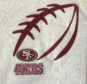 Vintage San Francisco 49ers Crewneck Football Sweatshirt, Size XL