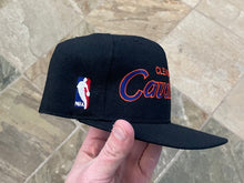 Load image into Gallery viewer, Vintage Cleveland Cavaliers Sports Specialties Script Snapback Basketball Hat