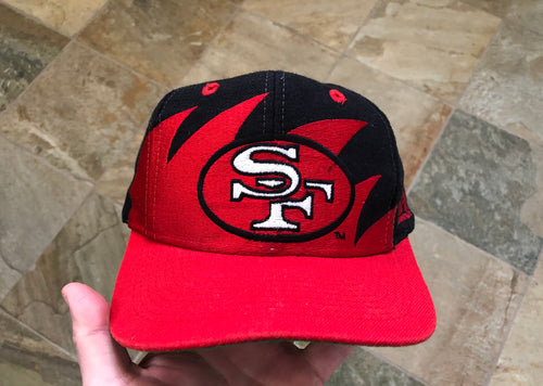 Vintage San Francisco 49ers Logo Athletic Sharktooth Snapback Football Hat