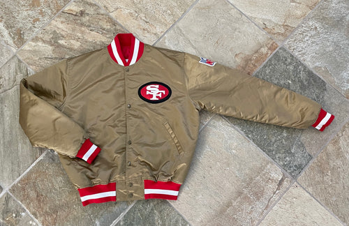 Vintage San Francisco 49ers Starter Satin Football Jacket, Size Large
