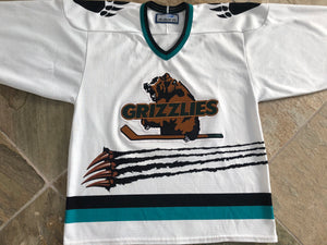 Vintage Utah Grizzlies ECHL Bauer Hockey Jersey, Size Medium