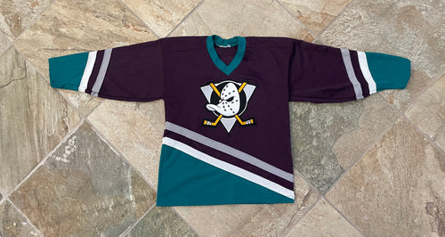 Vintage Anaheim Mighty Ducks CCM Hockey Jersey, Size Small