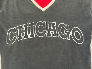 Vintage Chicago Bulls Champion Shooting Shirt Basketball Jersey, Size Medium