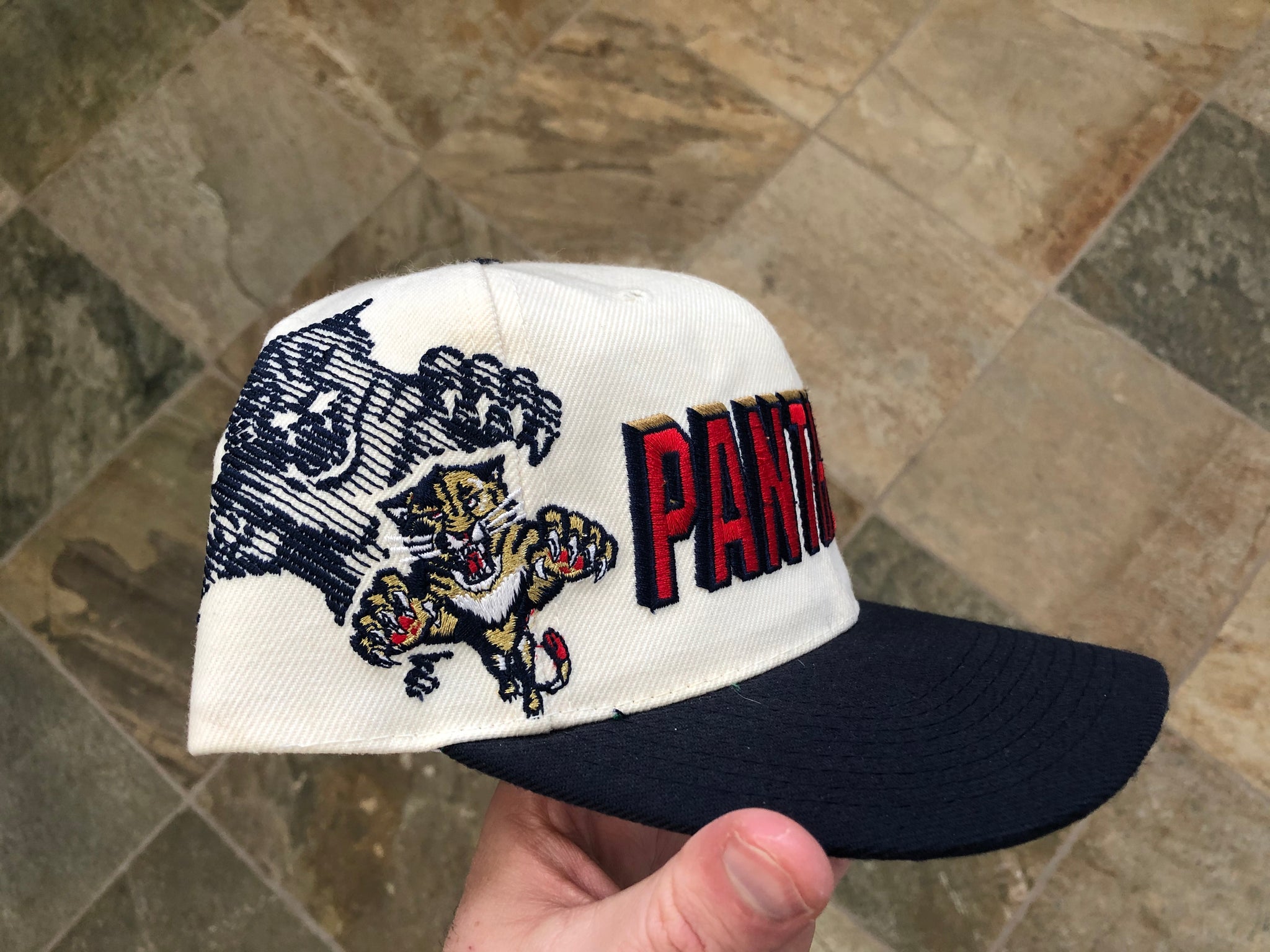 Vintage Florida Panthers Logo Athletic Sharktooth Snapback Hockey Hat –  Stuck In The 90s Sports