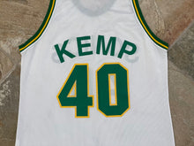Load image into Gallery viewer, Vintage Seattle SuperSonics Shawn Kemp Champion Basketball Jersey, Size 48, XL