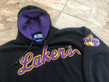 Load image into Gallery viewer, Vintage Los Angeles Lakers Starter Hooded Basketball Sweatshirt, Size Large