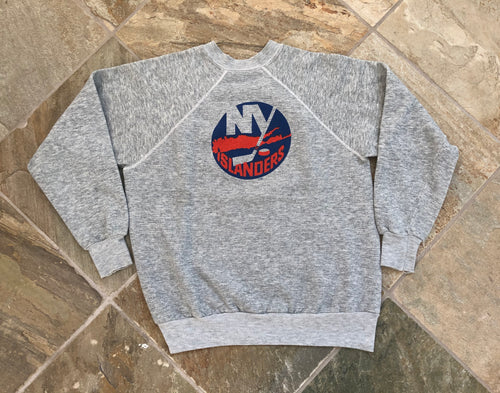 Vintage New York Islanders Hockey Sweatshirt, Size Medium