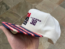 Load image into Gallery viewer, Vintage Team USA Magic Johnson Lakers AJD Zubaz Snapback Basketball Hat