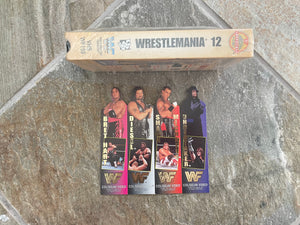 Vintage WWF WWE Wrestlemania 12 XXII Wrestling VHS ###