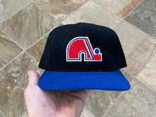 Load image into Gallery viewer, Vintage Quebec Nordiques Starter Snapback Hockey Hat