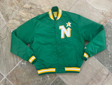 Load image into Gallery viewer, Vintage Minnesota North Stars Starter Satin Hockey Jacket, Size Large