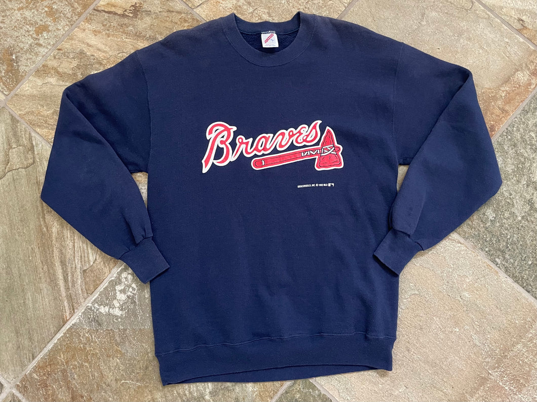 Vintage Atlanta Braves Baseball Sweatshirt, Size XL