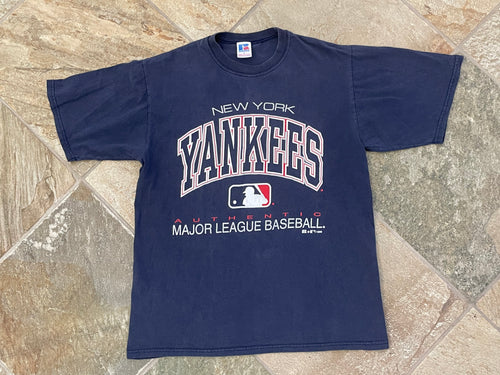 Vintage New York Yankees Russell Baseball TShirt, Size Large