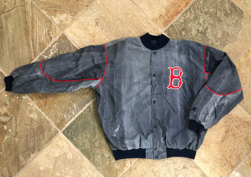 Vintage Boston Red Sox Starter Acid Wash Baseball Jacket, Size XL