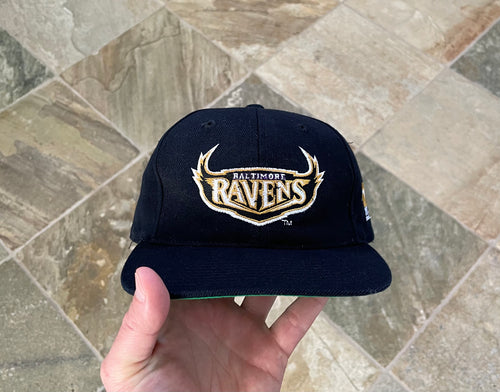 Vintage Baltimore Ravens Sports Specialties Plain Logo Snapback Football Hat