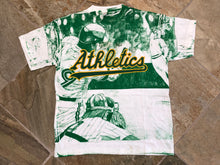 Load image into Gallery viewer, Vintage Oakland Athletics All Over Print Baseball Tshirt, Size XL