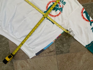Vintage Miami Dolphins Chalk Line Fanimation Football Sweatshirt, Size XL