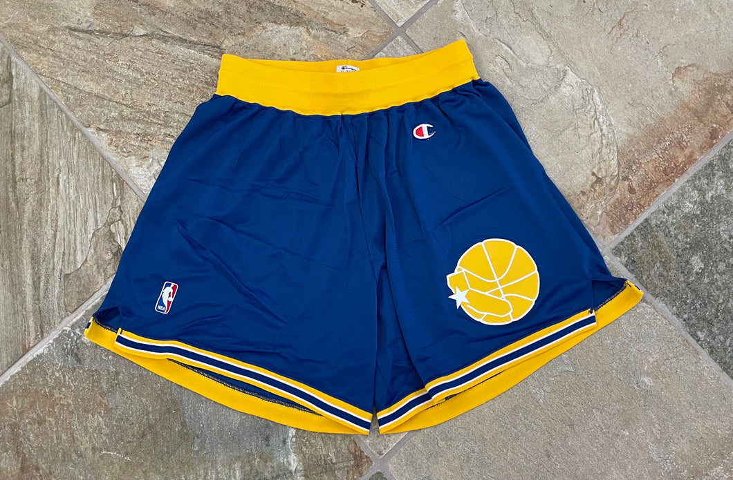 Vintage Golden State Warriors Champion Basketball Shorts, Size XL