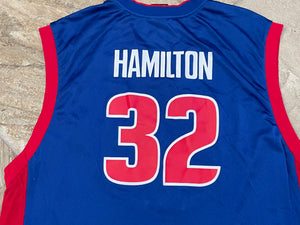 Vintage Detroit Pistons Richard Hamilton Reebok Basketball Jersey, Size XXL