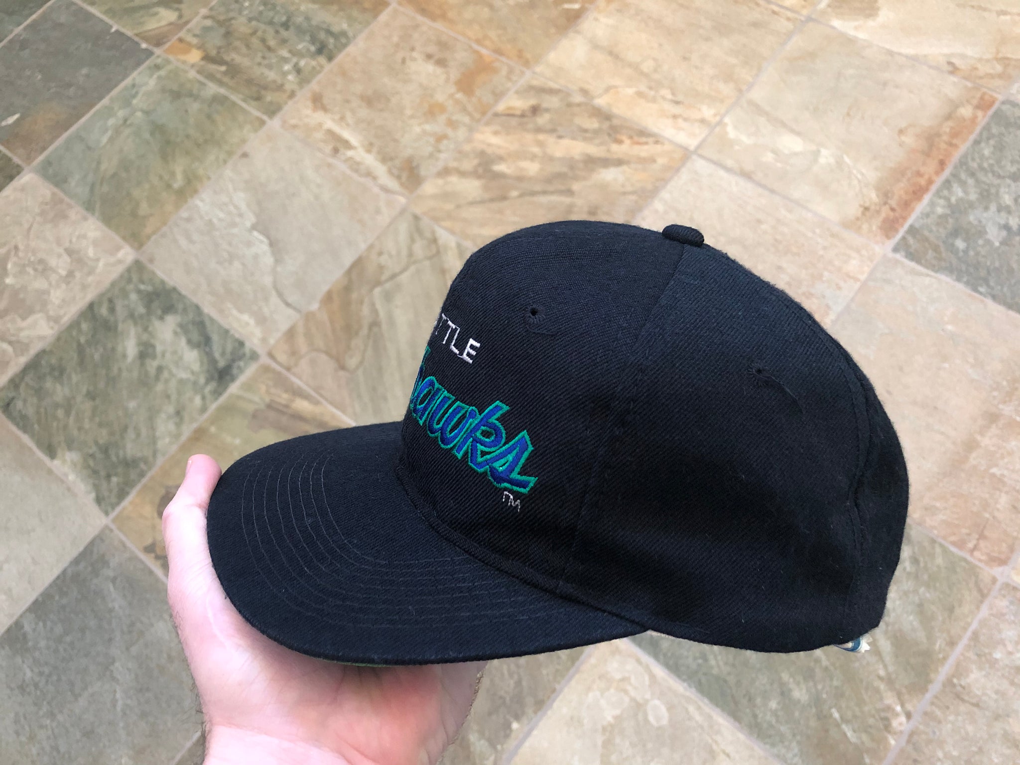 Vintage Seattle Seahawks Sports Specialities Laser Snapback Football H –  Stuck In The 90s Sports