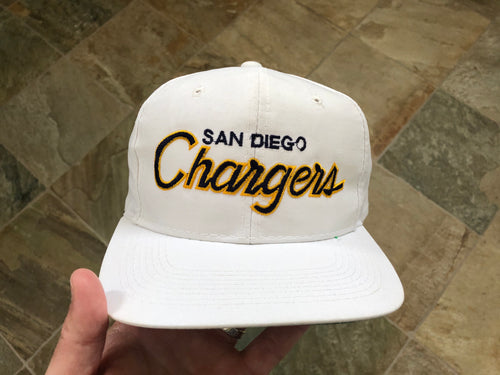 Vintage San Diego Chargers Sports Specialties Script SnapBack Football Hat