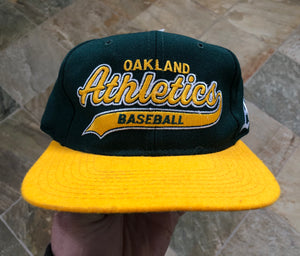 Vintage Snapback Snap Back Hat Oakland Athletics A's Starter