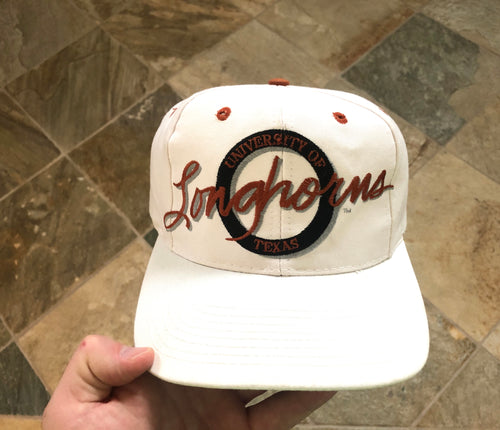 Vintage Texas Longhorns The Game Circle Logo Snapback College Hat