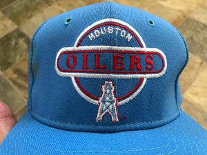 Vintage Houston Oilers Sports Specialties Circle Snapback Football Hat
