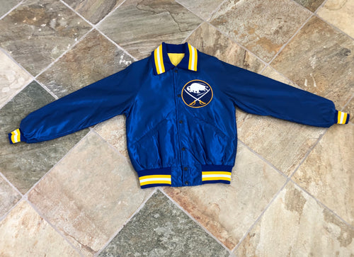 Vintage Buffalo Sabres Starter Satin Hockey Jacket, Size Adult M