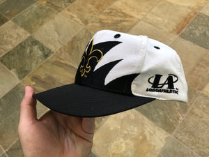 Vintage New Orleans Saints Logo Athletic Sharktooth Snapback Football Hat