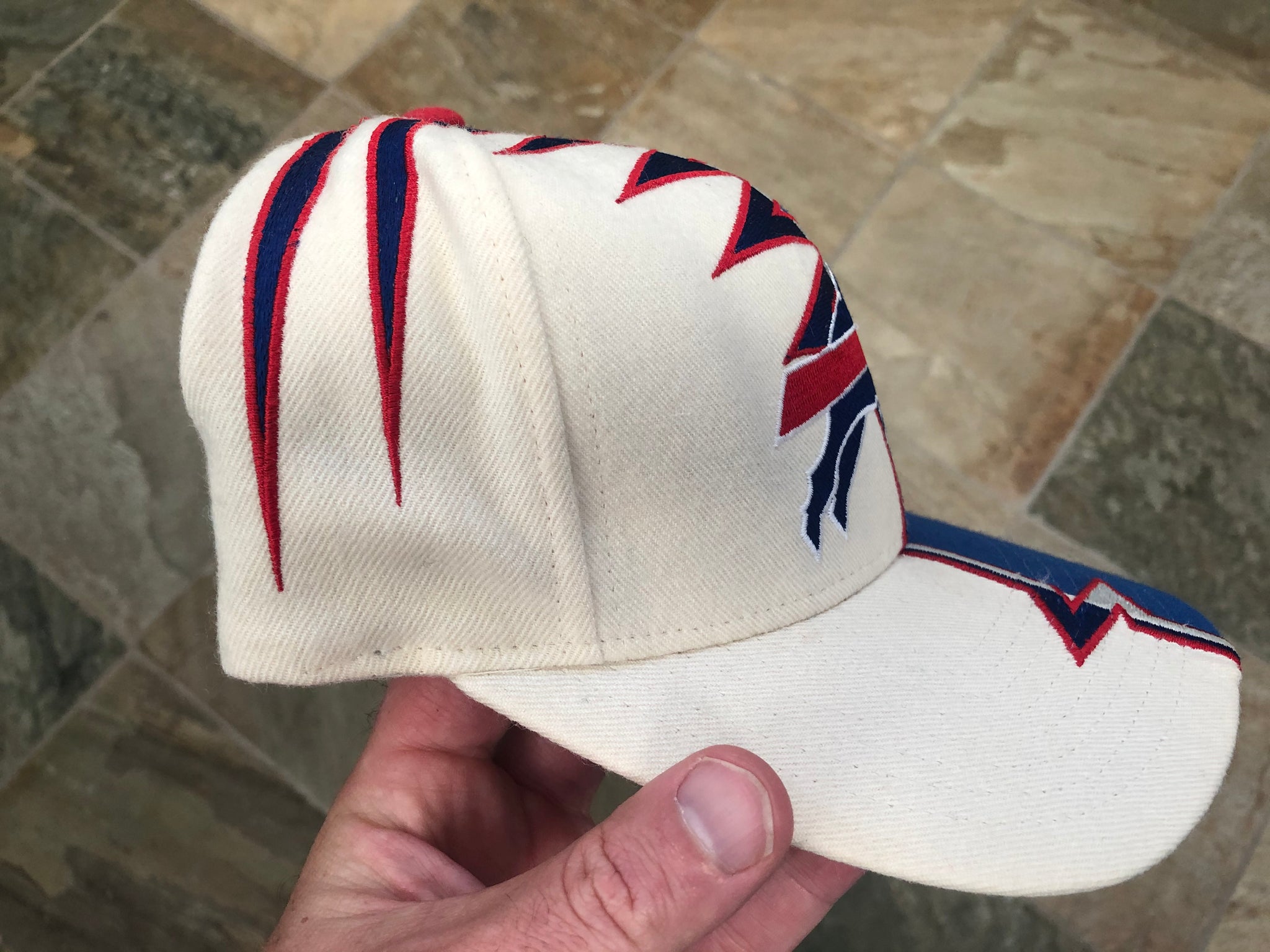 Vintage Atlanta Braves Starter Shockwave Strapback Snapback