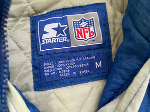 Vintage Dallas Cowboys Starer Parka Football Jacket, Size Medium