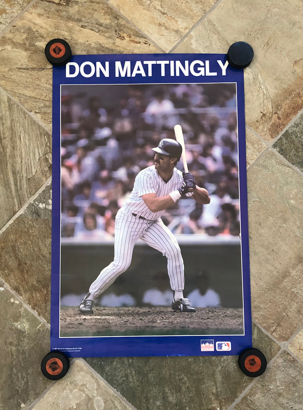 90's Don Mattingly New York Yankees Majestic MLB Jersey Size XL