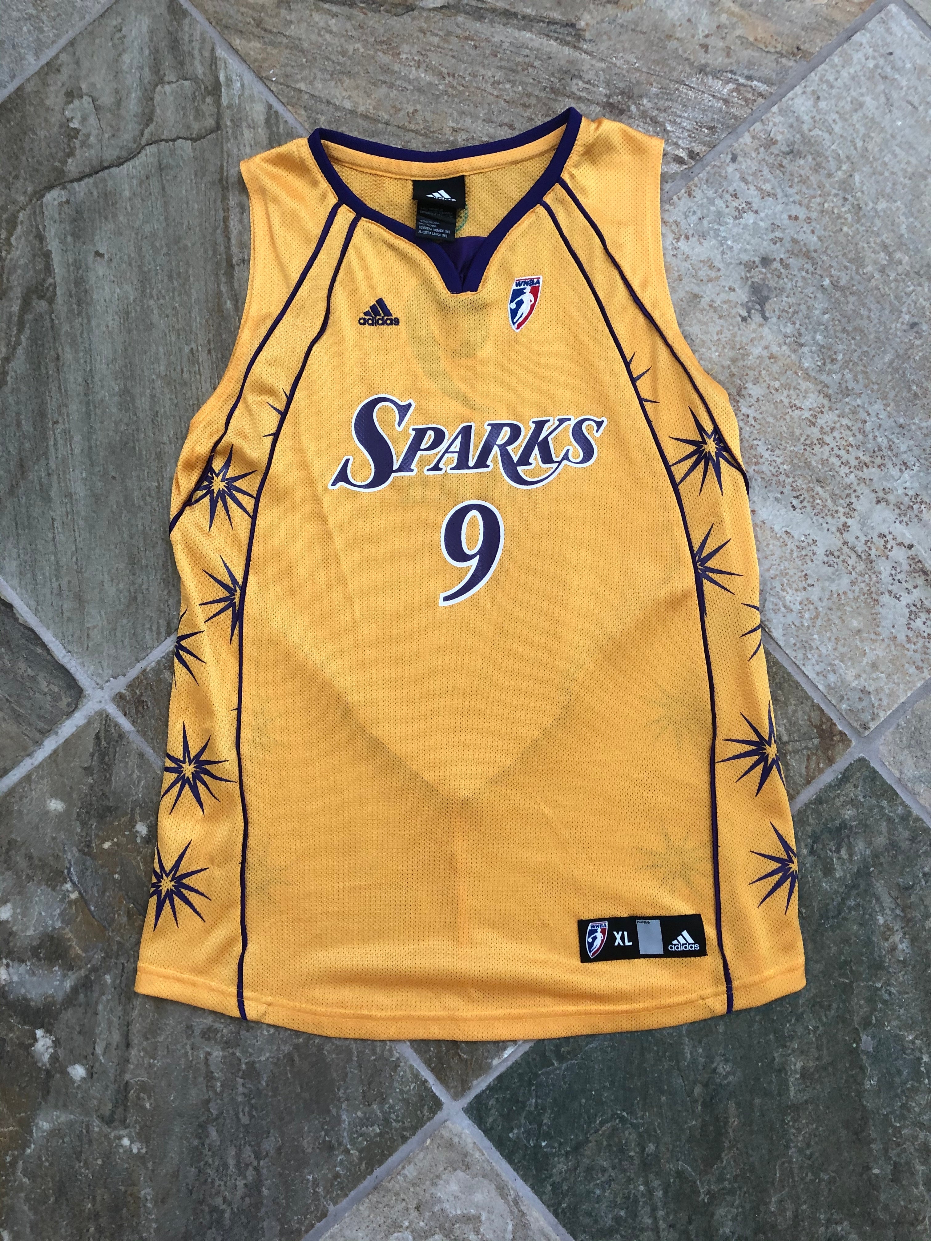 Vintage 90s Champion Los Angeles Sparks #22 WNBA Basketball Jersey Youth  Size XL