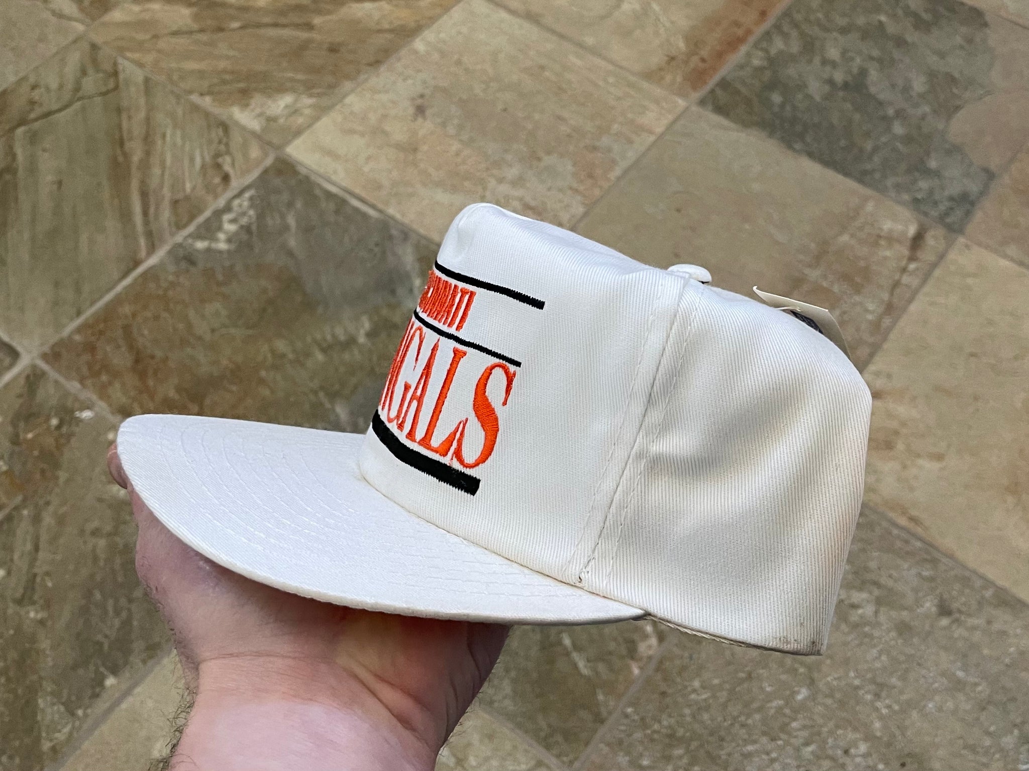 Vintage 90s Cincinnati Bengals Snapback by AJD 