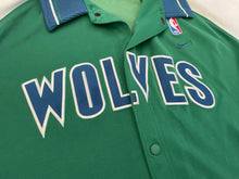 Load image into Gallery viewer, Vintage Minnesota Timberwolves Nike Warmup Basketball Jacket, Size XXL