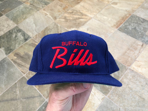Vintage Buffalo Bills Sports Specialties Script Snapback Football Hat
