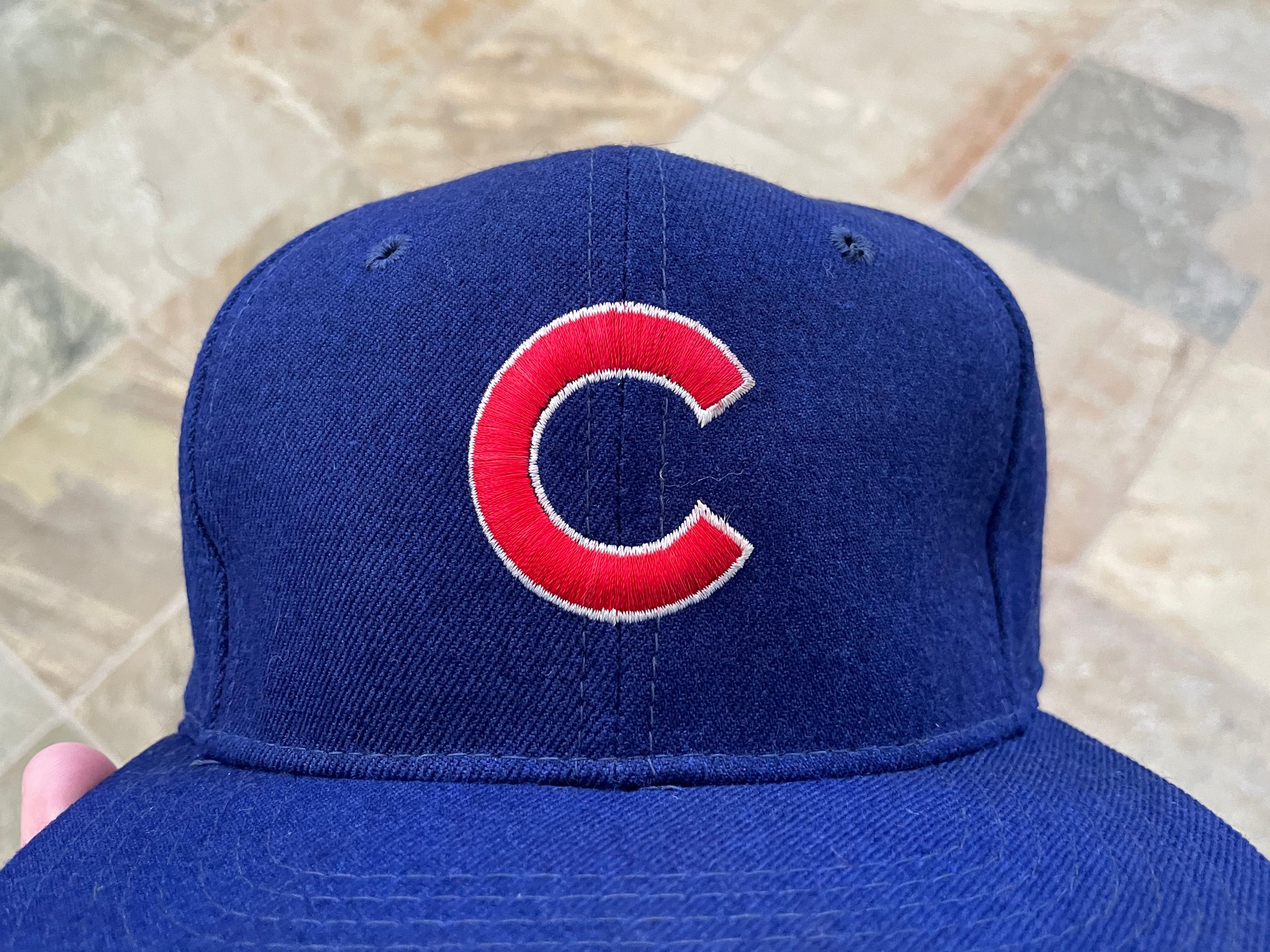 Vintage Chicago Cubs New Era Fitted Pro Baseball Hat, Size 7 1/8 – Stuck In  The 90s Sports