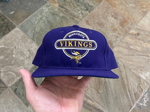 Vintage Minnesota Vikings Sports Specialties Circle Logo Snapback Football Hat