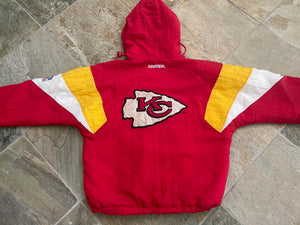 Vintage Kansas City Chiefs Starter Parka Football Jacket, Size Large