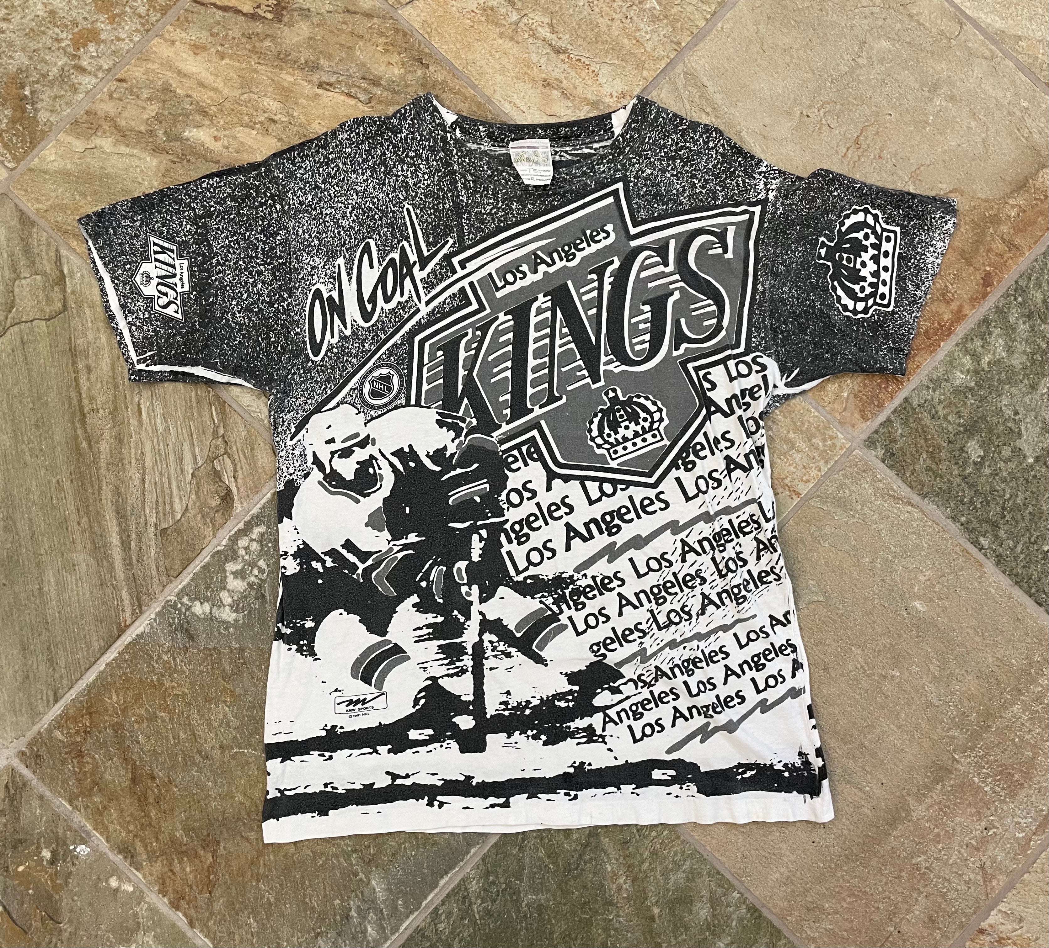 LOS ANGELES KINGS NHL STARTER SHIRT M